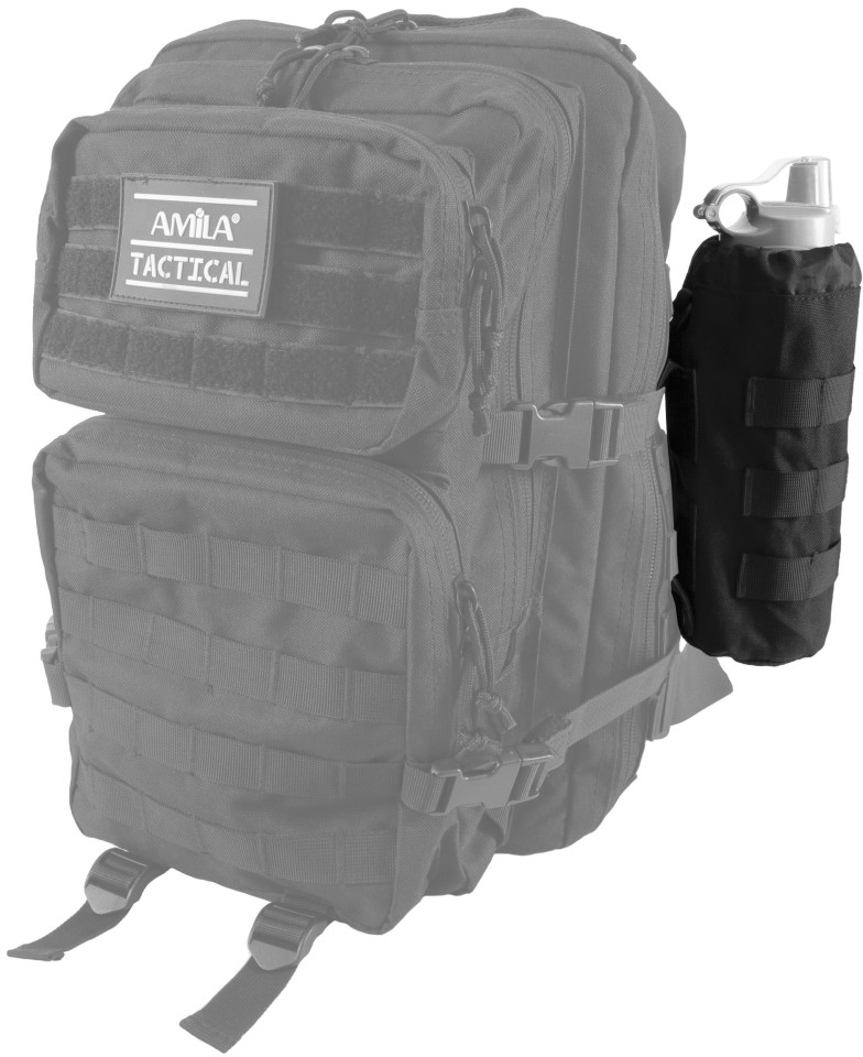 Θήκη Μπουκαλιού Μαύρη AMILA Tactical 95351