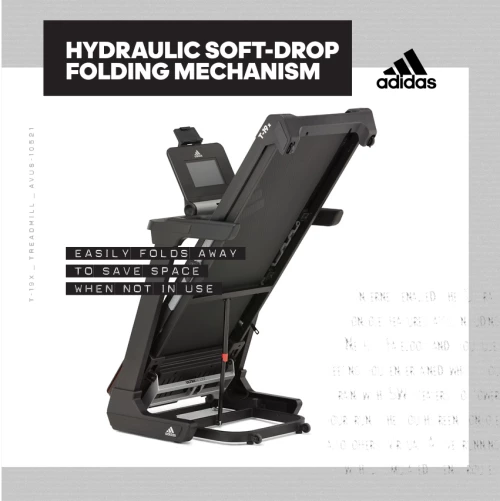 Ηλεκτρικός Διάδρομος Adidas® T-19x (4.0 HP) Δ-360