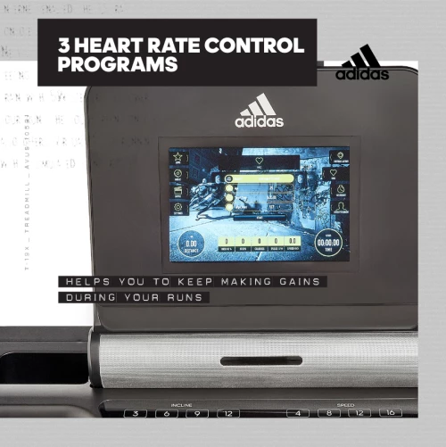 Ηλεκτρικός Διάδρομος Adidas® T-19x (4.0 HP) Δ-360