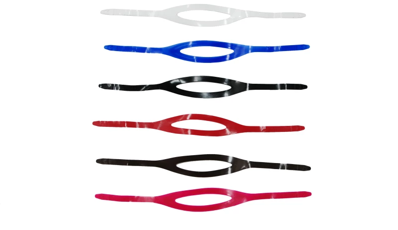 Λουρι Μασκας Σιλικ. Rainbow Gadjet Blue 61925