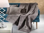 Guy Laroche Ριχτάρι Τριθέσιου Καναπέ Rubicon 170x300cm Choco