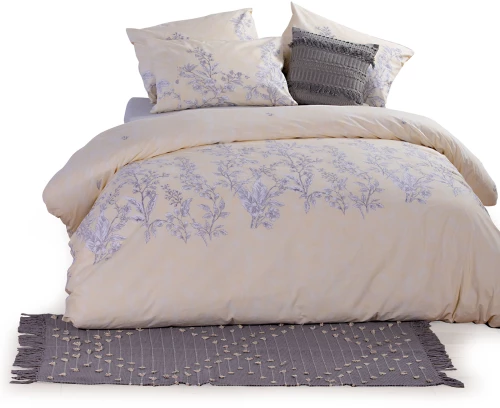 NEF-NEF ΣΕΝΤΟΝΙ ΒΑΜΒ. SALVIA-22 ΣΕΤ ΔΙΠΛΟ 2X(200Χ270)-2Χ(52Χ72) YELLOW 100% ΒΑΜΒΑΚΙ