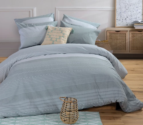 NEF-NEF ΣΕΝΤΟΝΙ TENISSON ΣΕΤ ΥΠΕΡΔΙΠΛΟ 2X(240Χ270)-2Χ(52Χ72) AQUA