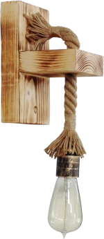 Φωτιστικό τοίχου / απλίκα UT-01AP B ROPE Heronia 31-0321
