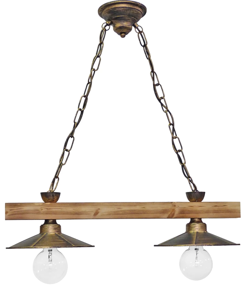 Φωτιστικό κρεμαστό  R-150 2/L RAGA CHAIN Heronia 30-0037