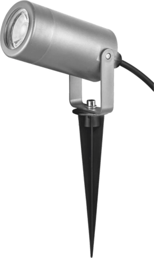 GREY SPOT LUMINAIRE GU10 MAX. 3W LED IP65 & GARDEN SPIKE ACA SL7030G