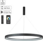 SE LED SMART 100 AMAYA PENDANT BLACK Δ5 HOMELIGHTING 77-8140
