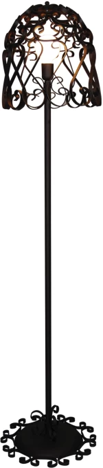 HL-3586-1F LEWIS OLD BRONZE FLOOR LAMP HOMELIGHTING 77-4030