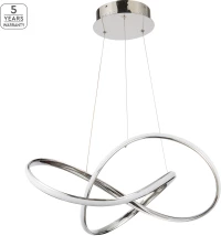 SE LED 60 MALBERA PENDANT CHROME HOMELIGHTING 77-8127