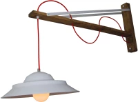HL-310W30 CAHAL WHITE WALL LAMP HOMELIGHTING 77-3164