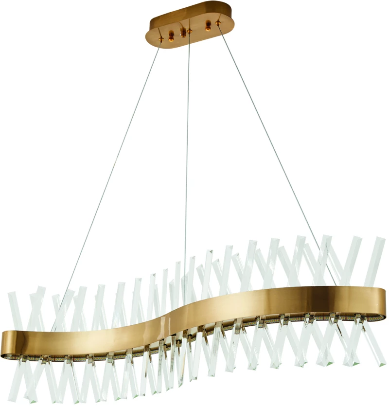 M6614-SR XENIC GOLD MATT PENDANT HOMELIGHTING 77-8216