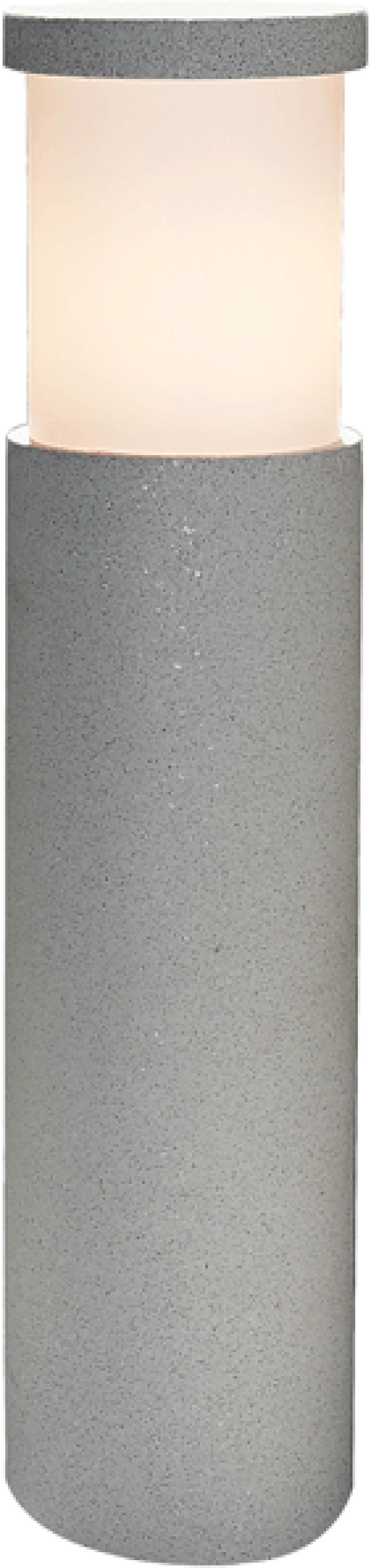 ΦΩΤΙΣΤΙΚΟ ΚΗΠΟΥ 560MM IP65 Ε27 Max.7W ΜΑΥΡΟ ΤΣΙΜΕΝΤΟ & PC ΚΑΛΥΜΜΑ ACA MK031B-560