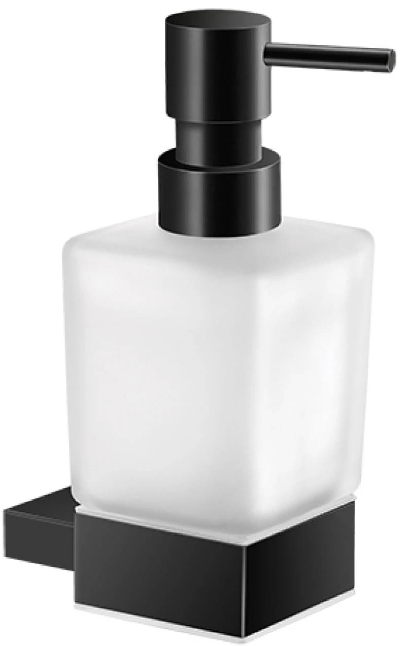 Dispenser Αντλία Σαπουνιού Black Mat Sanco Monogram 120422-M116