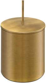 Χαρτοδοχείο Bronze Mat 5lt Ø20,5*H40 εκ. Sanco Waste Bins 90606-M25