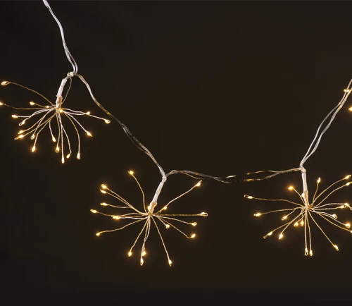 300 (15*20) CLUSTER MINI LED ΛΑΜ, ΑNTAΠ. (3.5V), ΑΣΗΜΙ ΚΑΛ. ΧΑΛΚΟΥ,IP44, ΣΤΑΘ., 4,2+1Μ ΔΙΑΦ ΚΑΛ ACA X073001423