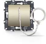 PRIME ΜΠΟΥΤΟΝ ΤΡΑΒΗΧΤΟ ΜΕ ΚΛΙΠ 1P 10A 250VAC IP20 ΣΑΜΠΑΝΙΖΕ ACA 1000112404