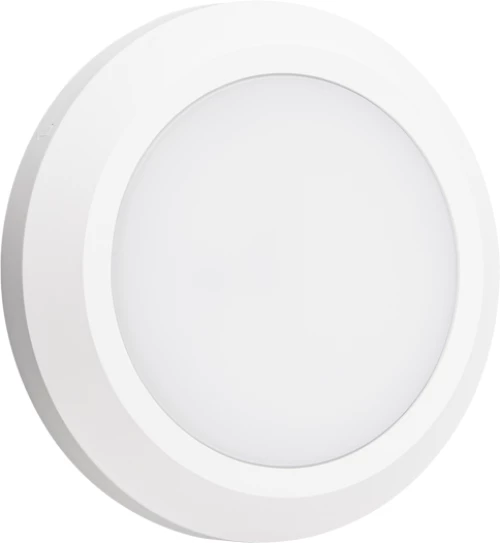 LED WALL ROUND LUMINAIRE WHITE 230V AC IP65 4W 3000K 310LM RA80 ACA SLIM01NW