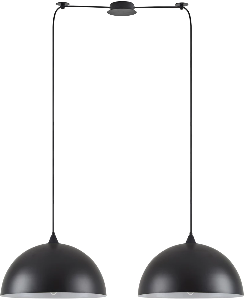 SE21-BL-B10-BL2-MS40 ADEPT PENDANT Black Metal Pendant+ HOMELIGHTING 77-8720