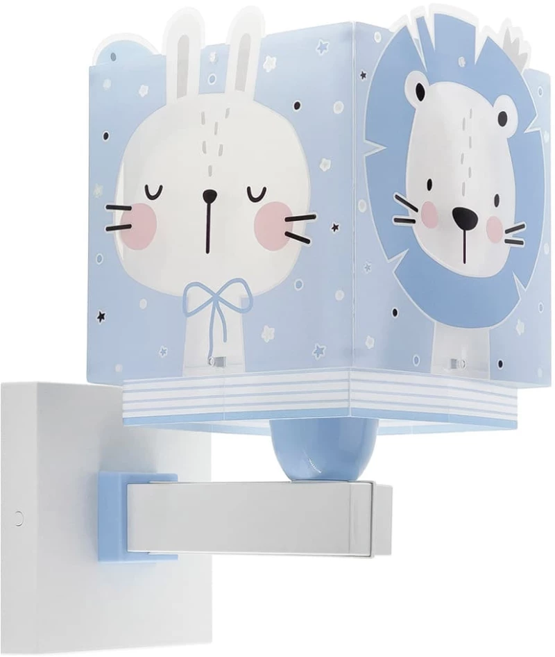 Baby Jungle Blue απλίκα τοίχου διπλού τοιχώματος Ango 63119 T