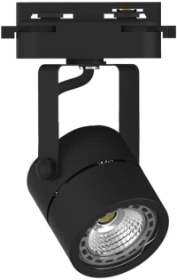 InLight Σποτ Ράγας Μαύρο 1XGU10 D:8cmX14cm T00600-BL