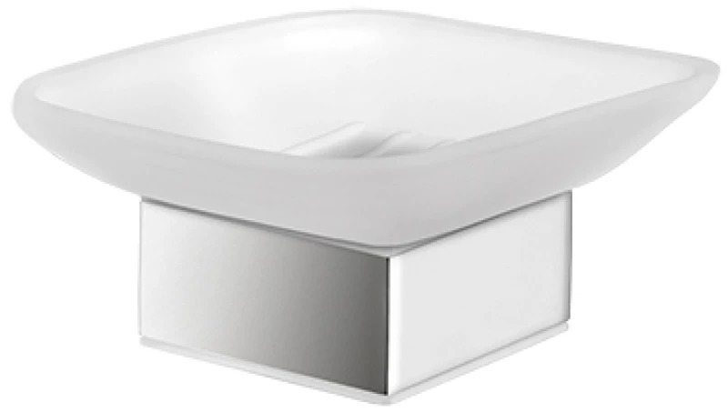 Σαπουνοθήκη Επικαθήμενη Chrome Sanco Glass Bathroom Set 90255-A03