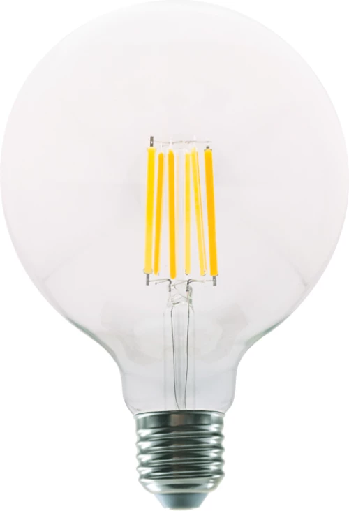 LED FILAMENT E27 G125 12W 4000K 230V AC 1600LM RA80 ACA PALA12512NW