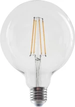 LED FILAMENT E27 G125 8W 4000K 230V AC 1010LM RA80 ACA PALA1258NW