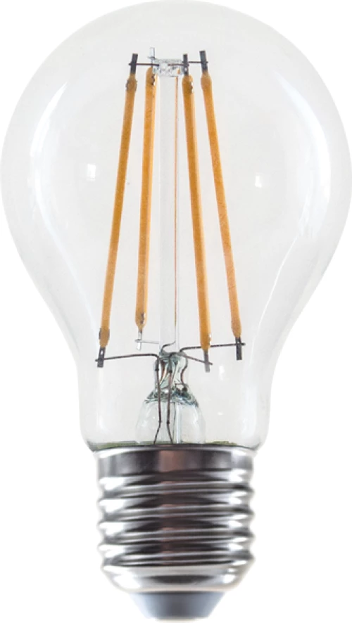 LED FILAMENT E27 A60 8W 2700K 230V AC 980LM RA80 ACA ELIOR8WW