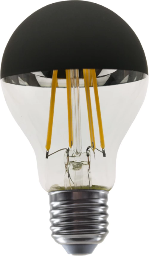 LED FILAMENT E27 DIM A60 BLACK 8W 2700K 230V AC 900LM RA80 ACA ELIOR8WWDIMB