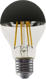 LED FILAMENT E27 DIM A60 BLACK 8W 2700K 230V AC 900LM RA80 ACA ELIOR8WWDIMB