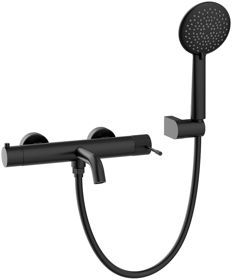 Μπαταρία Λουτρού Κομπλέ Orabella Preciosa Black Matt 10261