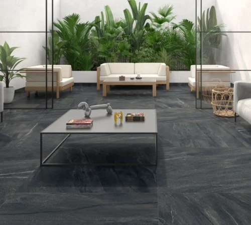 Γρανιτοπλακάκι Δαπέδου Πορσελανάτο Rettificato 60x120cm R10 Lavica Mica Mat