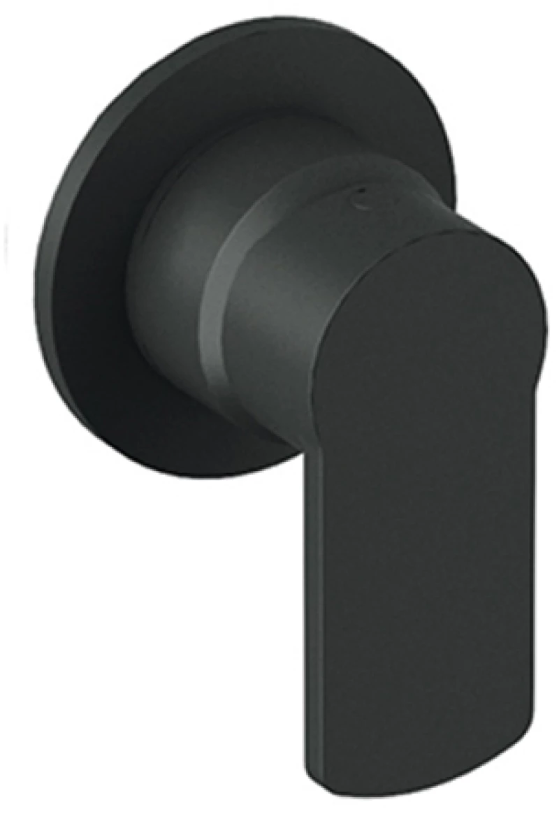 Μίκτης Εντοιχισμού Μπαταρία 1 Εξόδου Orabella Glam Black Matt 10138