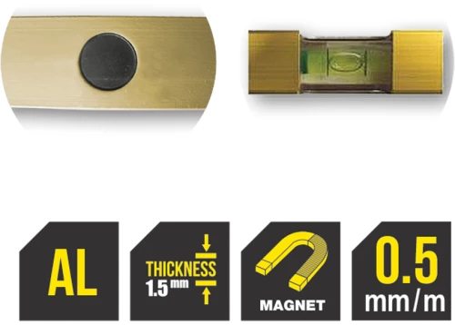 TOP MASTER ΑΛΦΑΔΙ ΜΑΓΝΗΤΙΚΟ 1500mm 270312