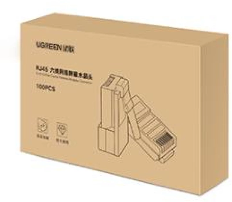 UGREEN Modular plug CAT5 unshielded UGREEN NW110 50246 340249