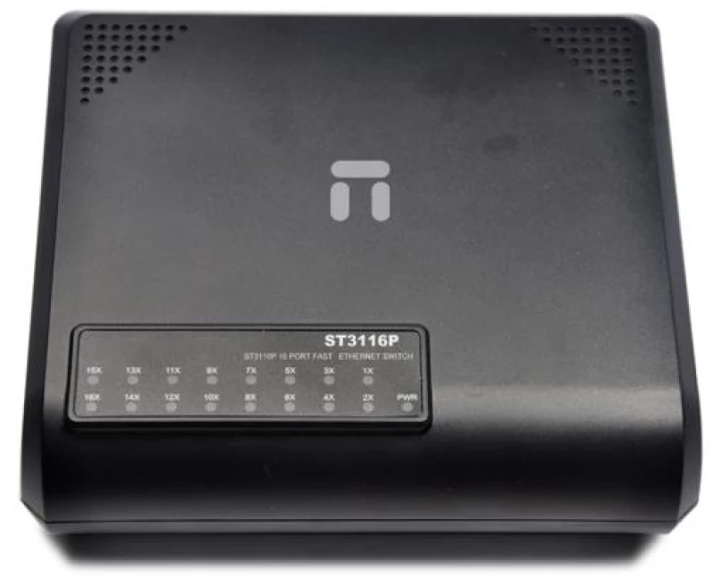 STONET Fast Εthernet 16 port switch Stonet ST3116P 350004