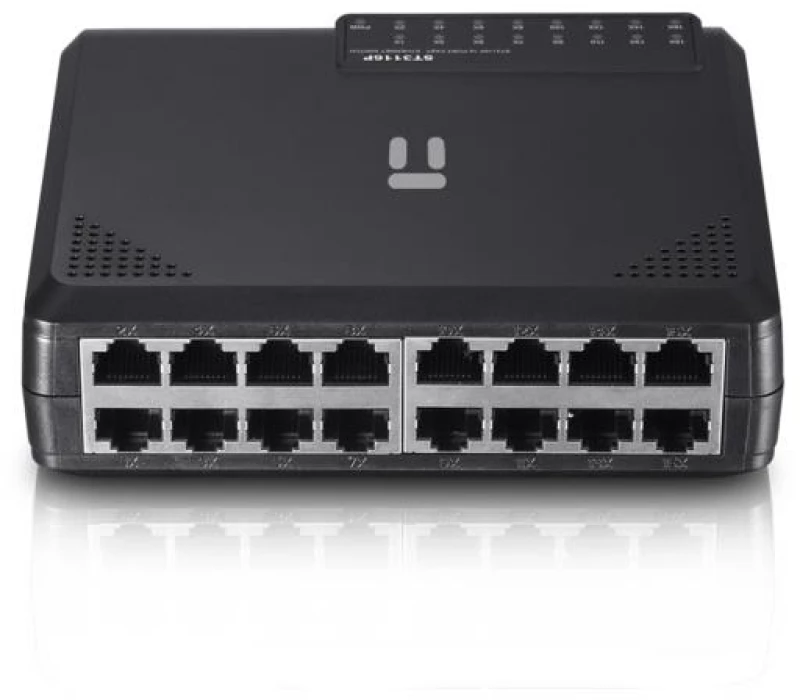 STONET Fast Εthernet 16 port switch Stonet ST3116P 350004