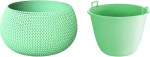 PROSPERPLAST PROSPERPLAST Γλάστρα Splofy Bowl Φασκόμηλο 9 lt DKSP370-623U