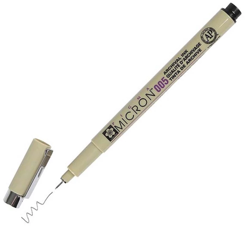 Sakura Μαρκαδόρος Pigma 005 49 0.2mm Μαύρο (XSDK00549) (SAKXSDK00549)