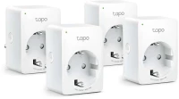 TP-LINK Mini Smart Wi-Fi Socket Tapo P100(4-pack) (TPP100(4-PACK)) (TAPO P100(4-PACK))
