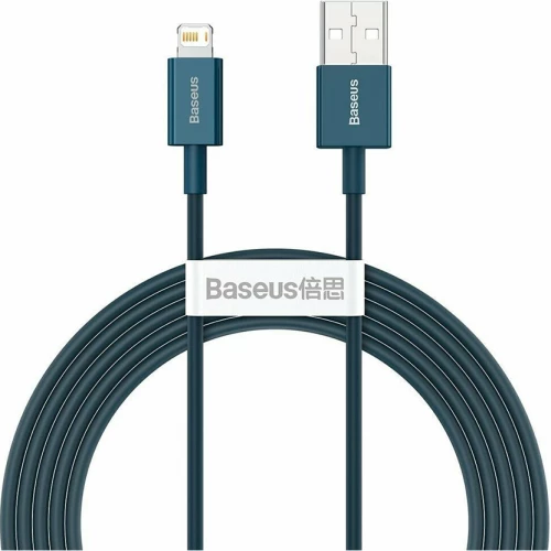 Baseus Lightning Superior Series cable, Fast Charging, Data 2.4A, 1m Blue (CALYS-A03) (BASCALYS-A03)