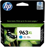 HP Μελάνι Inkjet No.963XL HC Cyan (3JA27AE) (HP3JA27AE)