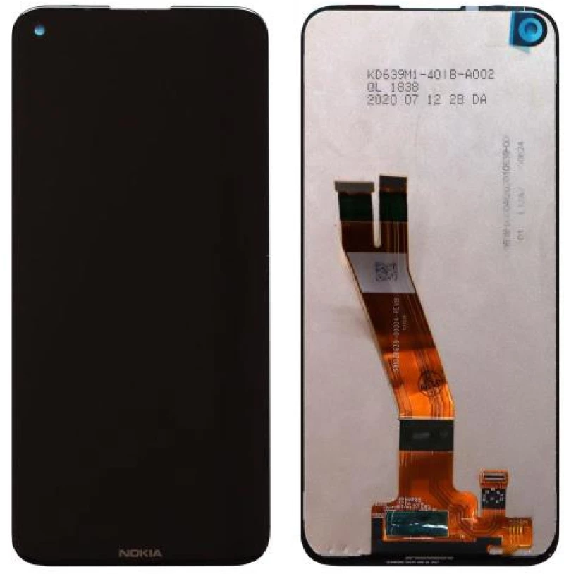 Οθόνη με Touch Screen Nokia 3.4 Μαύρο (OEM) 1110301110262