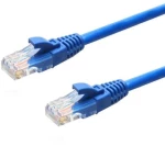 Καλώδιο Δικτύου UTP Cable CAT5e 1m Μπλε (Ασυσκεύαστο) 0616090020
