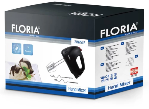 Zilan Zilan Μίξερ Χειρός 100W ZLN7567