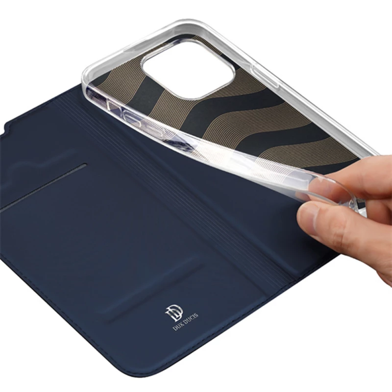 Dux Ducis Husa pentru iPhone 14 Pro Max - Dux Ducis Skin Pro - Black 6934913035153