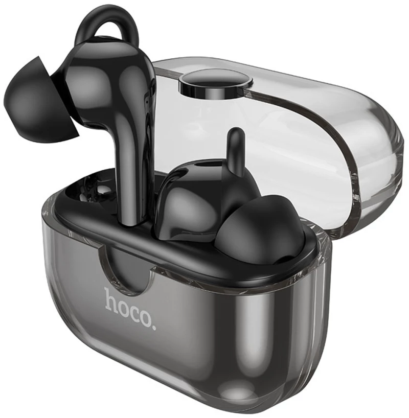 Hoco Casti Bluetooth TWS Noise Cancelling - Hoco Cantante (EW22) - Black 6931474777805