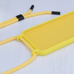 Techsuit Husa pentru iPhone 11 Pro Max - Techsuit Crossbody Lanyard - Yellow 5949419003361