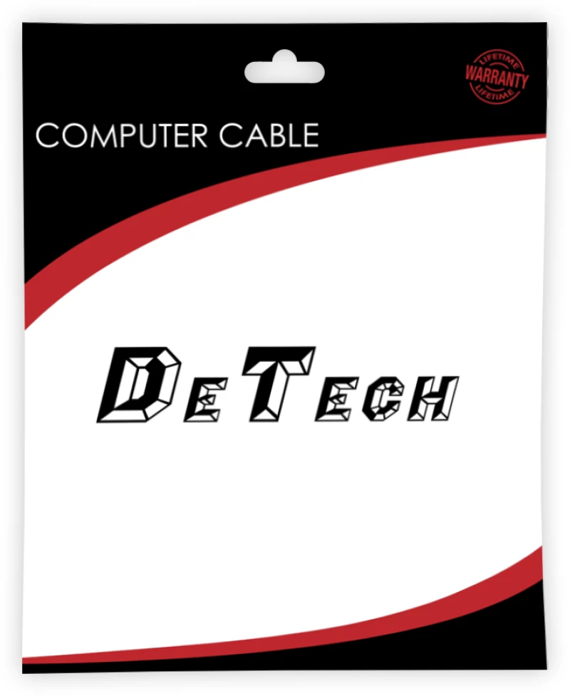Καλώδιο, DeTech, HDMI - HDMI M / M, 3m, Χωρίς φερρίτη, Μαύρο - 18307
