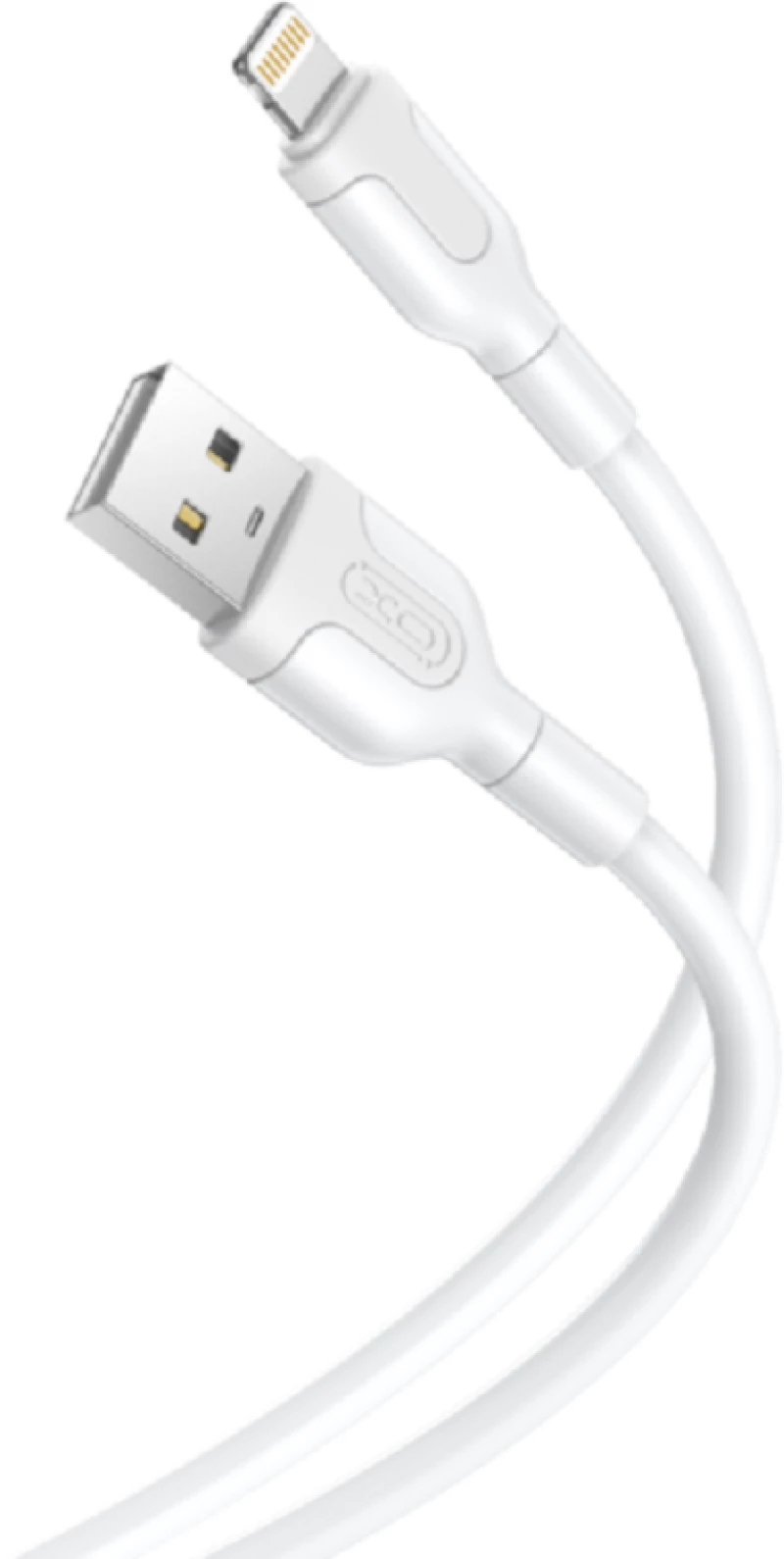 XO - cable NB212 USB - Lightning 1m 2,1A white XO-NB212i-W 35388